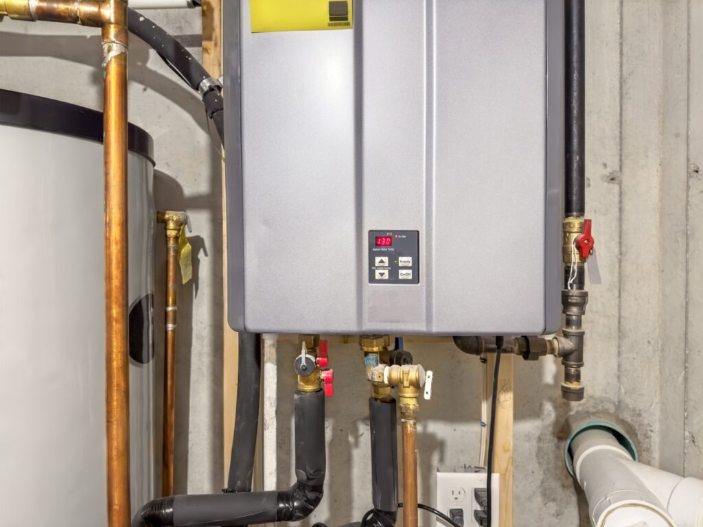 tankless water heater safe temperature